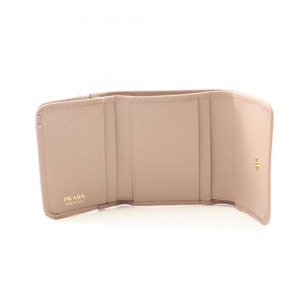 PRADA Pink Leather Saffiano Wallet - Picture 4 of 7